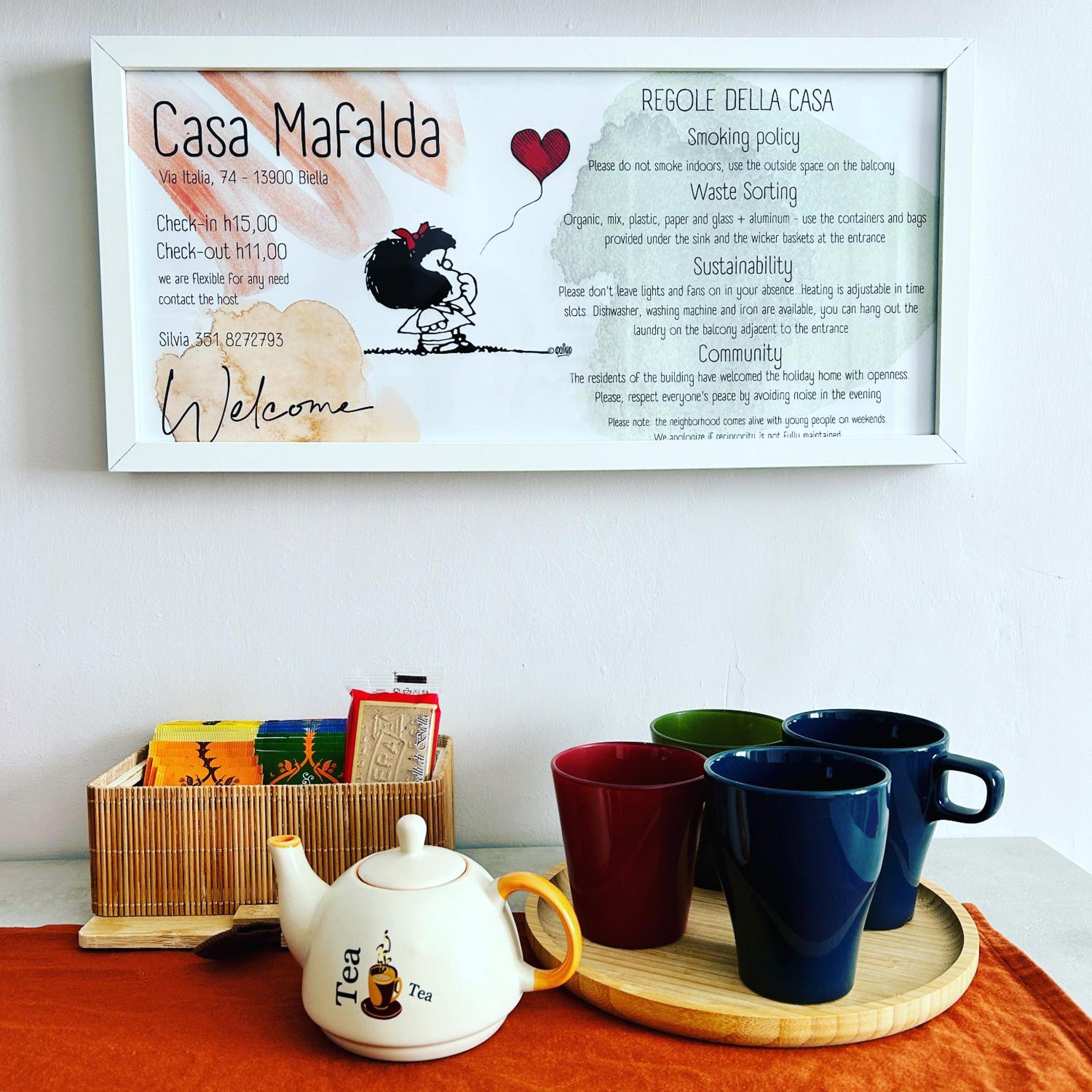 Casa Mafalda Trilocale In Centro Biella Zewnętrze zdjęcie